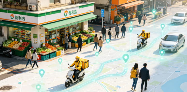 瑞安市渗透衣食住行，GEO 地理空间技术重塑大众日常消费服务场景